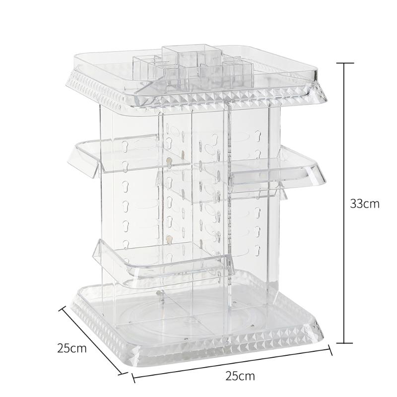 Makeup Organizer 360 Degree Rotation 7 Layers Adjustable Storage Different Kinds of Cosmetics Multi-Function Large Square Capaci, 96765721
Makeup Organizer 360 Degree Rotation 7 Layers Adjustable Storage Different Kinds of Cosmetics Multi-Function Large Square Capaci, 96765721
