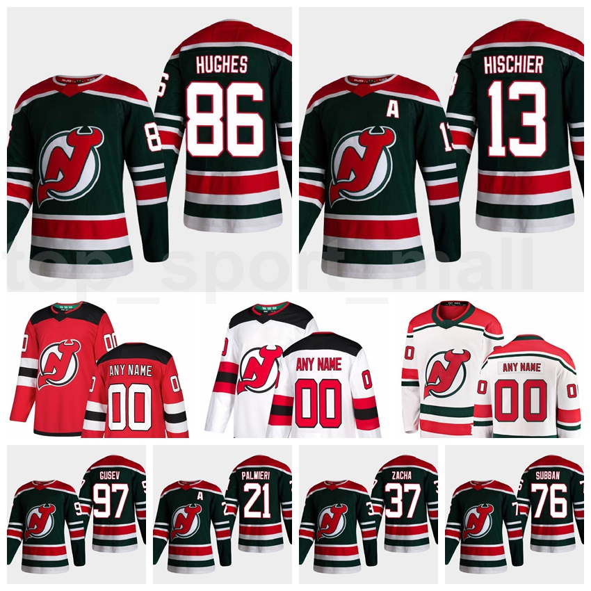 New Jersey Devils Reverse Retro 86 Jack Hughes Jersey Ice Hockey 13 Nico Hischier 21 Kyle Palmieri 97 Nikita Gusev 76 PK Subban, Black;red
New Jersey Devils Reverse Retro 86 Jack Hughes Jersey Ice Hockey 13 Nico Hischier 21 Kyle Palmieri 97 Nikita Gusev 76 PK Subban, Black;red