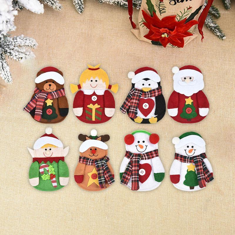 Christmas Decorations Cartoon Dolls Knife and Fork Sets Bag hristmas Party Santa Tableware Swedish Bag Holder Dinner Decor #401
Christmas Decorations Cartoon Dolls Knife and Fork Sets Bag hristmas Party Santa Tableware Swedish Bag Holder Dinner Decor #401