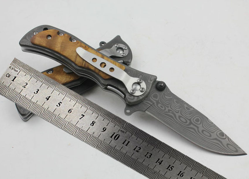 Classic 339 Large Pocket folding blade outdoor tools hunting hiking camping survival knife saber army knives with retail box