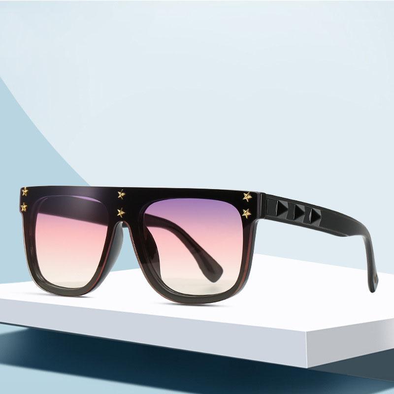 New Fashion Oversized Sunglasses Women Rivet Star Big Frame Vintage Flat Top Mirror Gradient Square Sun Glasses For Female UV4001
New Fashion Oversized Sunglasses Women Rivet Star Big Frame Vintage Flat Top Mirror Gradient Square Sun Glasses For Female UV4001