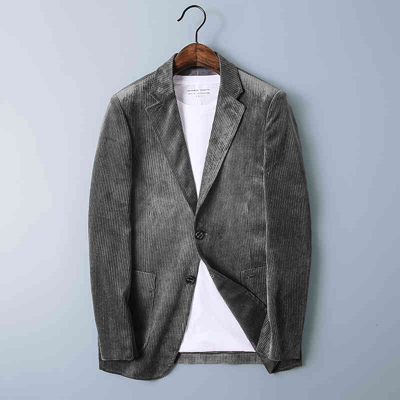 Men's Suits & Blazers Autumn and winter thickened corduroy single western suit leisure men's product PY8G, Gray
Men's Suits & Blazers Autumn and winter thickened corduroy single western suit leisure men's product PY8G, Gray