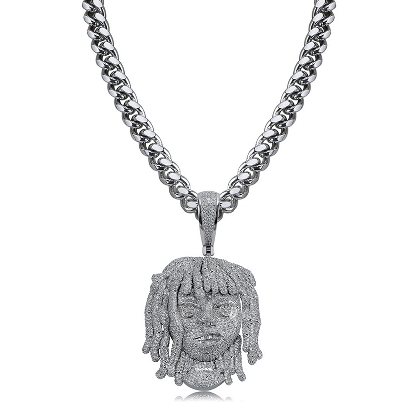 Paste It Rapper's Pendant Iced Out, Big-size Necklace with Cubic Zirconia Aaa, Hip Hop Jewelry for Men V1we
Paste It Rapper's Pendant Iced Out, Big-size Necklace with Cubic Zirconia Aaa, Hip Hop Jewelry for Men V1we
