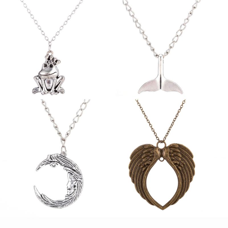 Pendant Necklaces Selling Bungee Hip Hop Animal NECKLACE Frog Whale Tail Wing Moon Chain Accessories QW032
Pendant Necklaces Selling Bungee Hip Hop Animal NECKLACE Frog Whale Tail Wing Moon Chain Accessories QW032