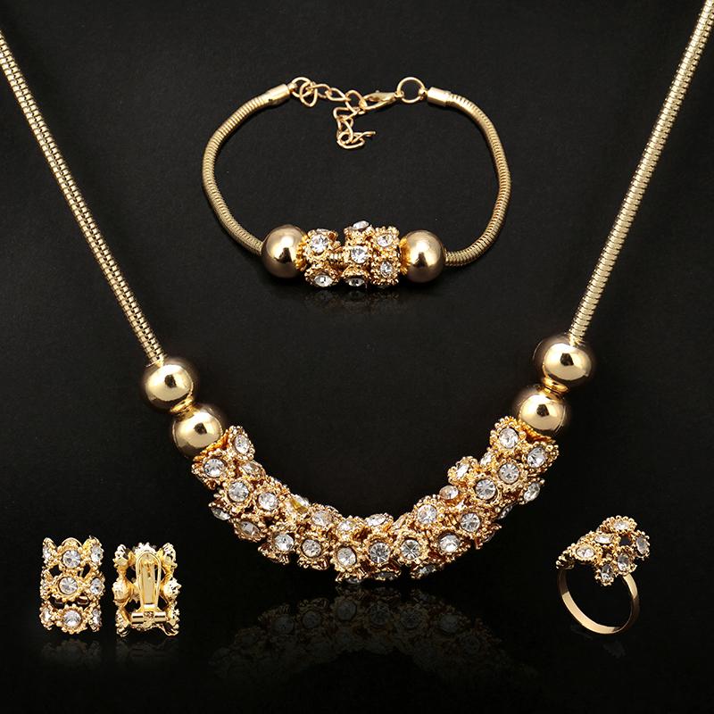 Earrings & Necklace Fani Exquisite Dubai Gold Bridal Jewelry Set 2022 Nigerian Wedding Designer African Beads Woman Costume, As pic
Earrings & Necklace Fani Exquisite Dubai Gold Bridal Jewelry Set 2022 Nigerian Wedding Designer African Beads Woman Costume, As pic