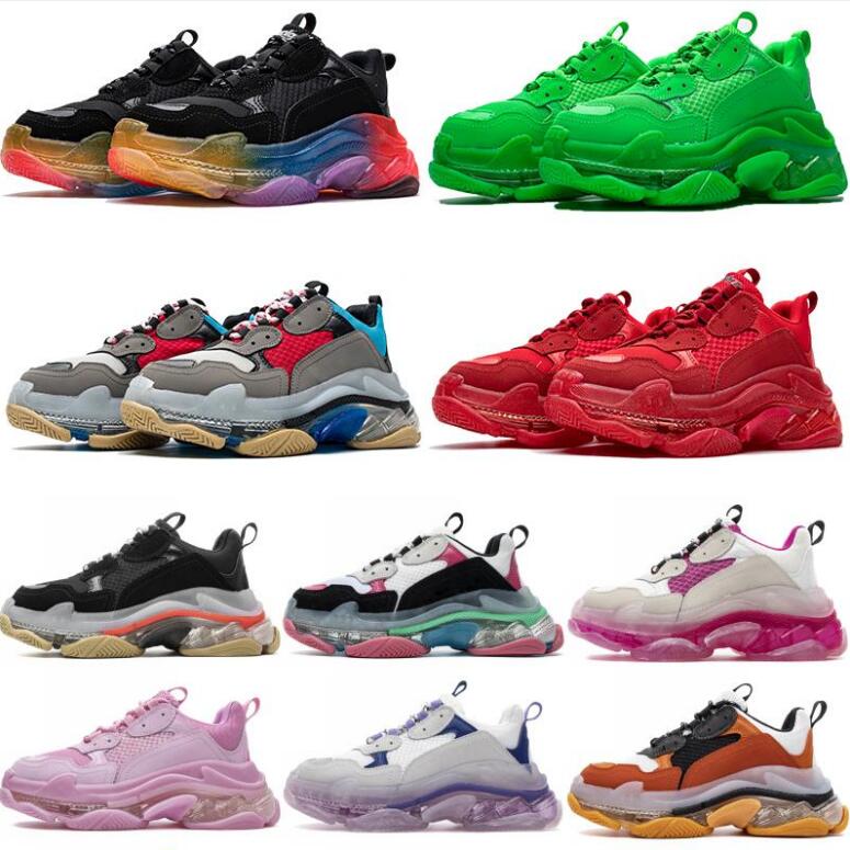 fashion triple s Crystal Bottoms Mens Womens Casual Shoes Paris 17FW Sneakers Vintage Dad Platform Women 2020 new flats Trainers
fashion triple s Crystal Bottoms Mens Womens Casual Shoes Paris 17FW Sneakers Vintage Dad Platform Women 2020 new flats Trainers