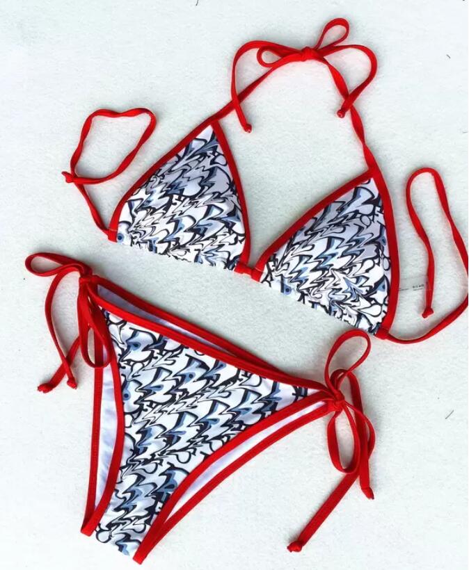 Womens Designer Bikinis Fashion Girls Swimsuits Push up Swimwears Halter Low Waist Bandage Three-point Swimsuit Sexy Backless Bikini Set
Womens Designer Bikinis Fashion Girls Swimsuits Push up Swimwears Halter Low Waist Bandage Three-point Swimsuit Sexy Backless Bikini Set