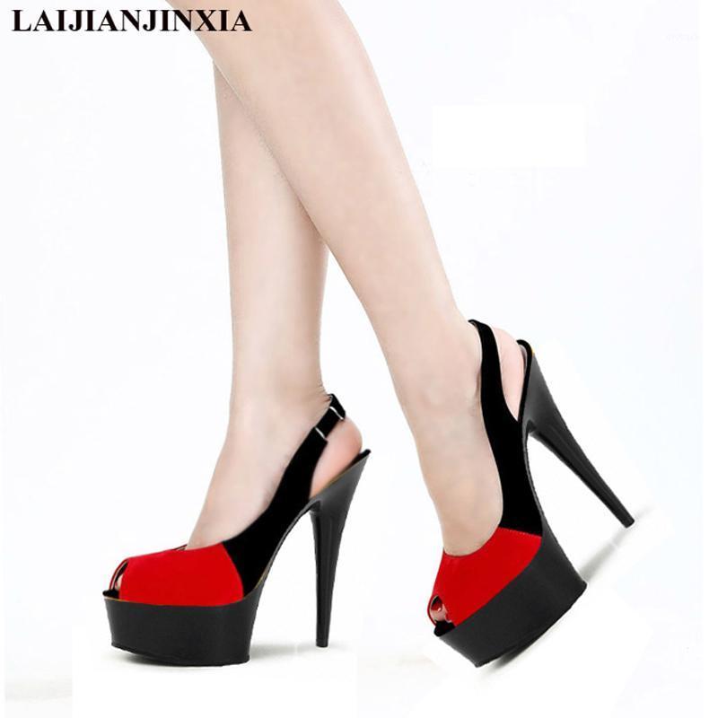 LAIJIANJINXIA New Super 15 cm high heels nightclub princess favorite performance sandals fashion runway star Big size Sandal1, Q073
LAIJIANJINXIA New Super 15 cm high heels nightclub princess favorite performance sandals fashion runway star Big size Sandal1, Q073
