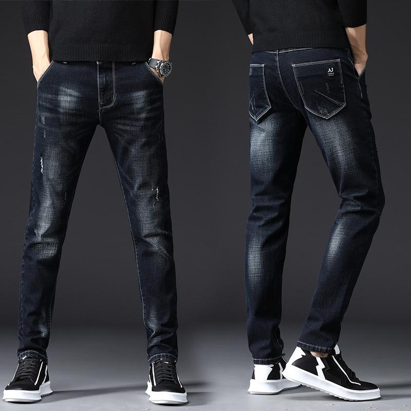Slim men black fashion jeans men spring and summer trend stretch denim jeans Korean pants
Slim men black fashion jeans men spring and summer trend stretch denim jeans Korean pants