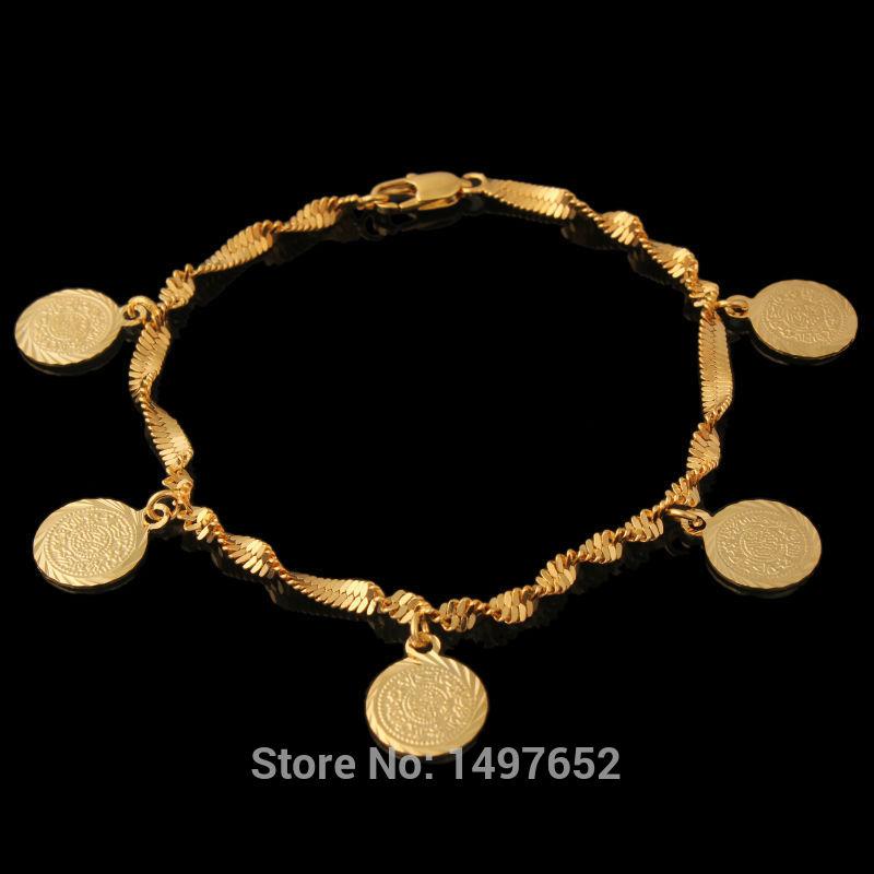 Wholesale Coin Money Sign Arabic Jewelry Great Gifts Gold Color Muslim Islamic Charm Bracelets For Women
Wholesale Coin Money Sign Arabic Jewelry Great Gifts Gold Color Muslim Islamic Charm Bracelets For Women