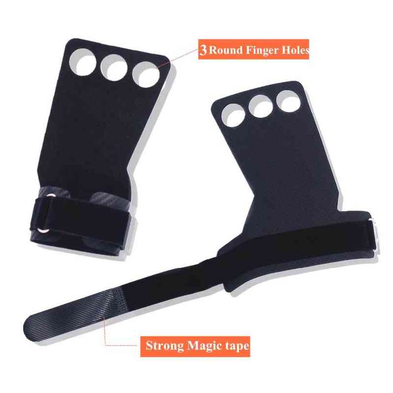 Fitness Weight Lifting Gloves Workout Crossfit Hand Grips for Pull Ups Kettlebells Dumbell Bodybuilding Gym Accessories 211229