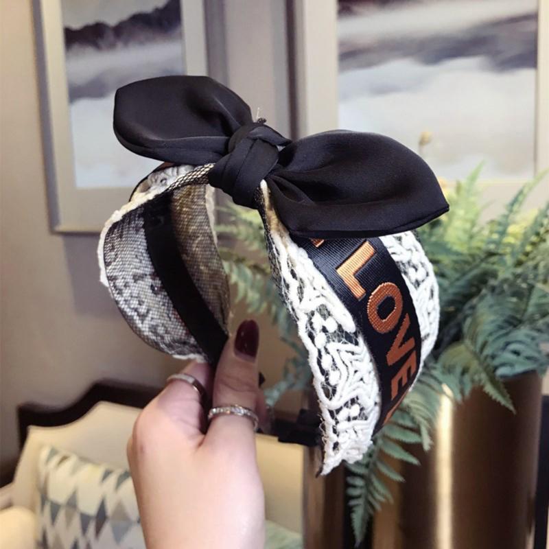 Fashion Hair Hoop Headdress Ornament Women Lace Mesh Knot Wide Headband Sweet Bowknot Hairband Hair Accessories
Fashion Hair Hoop Headdress Ornament Women Lace Mesh Knot Wide Headband Sweet Bowknot Hairband Hair Accessories