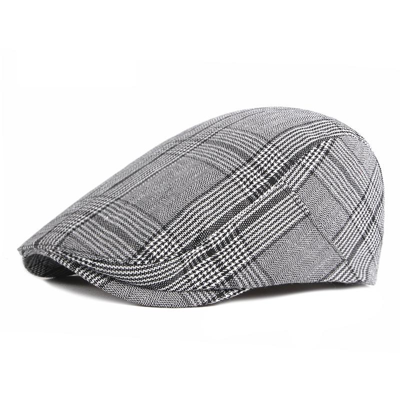 New Fashion Men Checks Plaid Cotton Gatsby Cap Driving Sun Flat Cabbie Beret Newsboy Ivy Hat 043
New Fashion Men Checks Plaid Cotton Gatsby Cap Driving Sun Flat Cabbie Beret Newsboy Ivy Hat 043