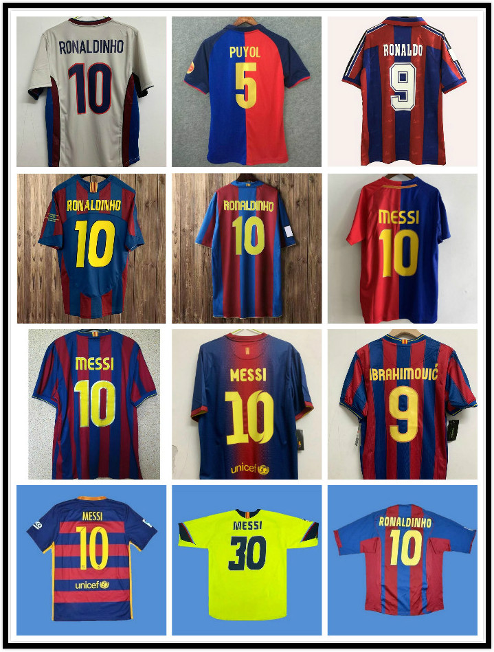 05 06 07 08 97 98 RONALDO Retro Jerseys vintage shirt 1899-1999 Centenary edition FIGO XAVI RONALDINHO RIVALDO GUARDIOLA Iniesta, White
05 06 07 08 97 98 RONALDO Retro Jerseys vintage shirt 1899-1999 Centenary edition FIGO XAVI RONALDINHO RIVALDO GUARDIOLA Iniesta, White