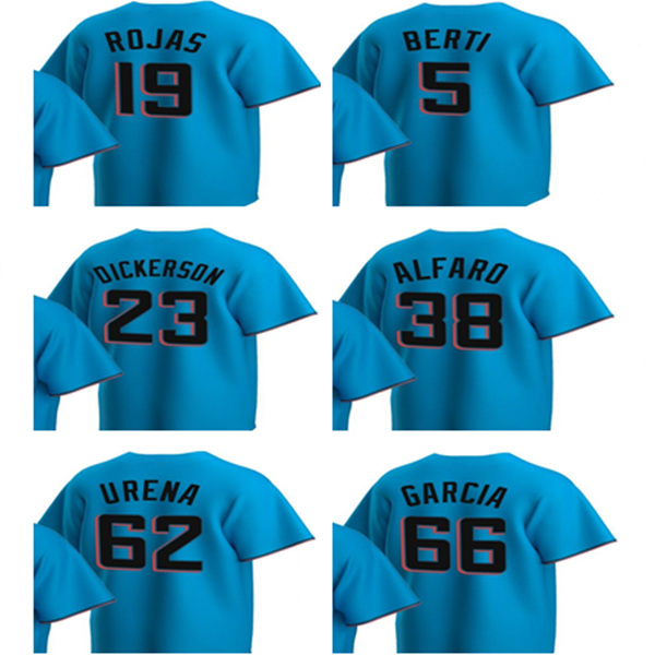 Custom 9 Lewis Brinson Miami 19 Miguel Rojas Jersey Brian Anderson Jose Fernandez Alcantara Aguilar Baseball Jerseys, Men's color 2
Custom 9 Lewis Brinson Miami 19 Miguel Rojas Jersey Brian Anderson Jose Fernandez Alcantara Aguilar Baseball Jerseys, Men's color 2