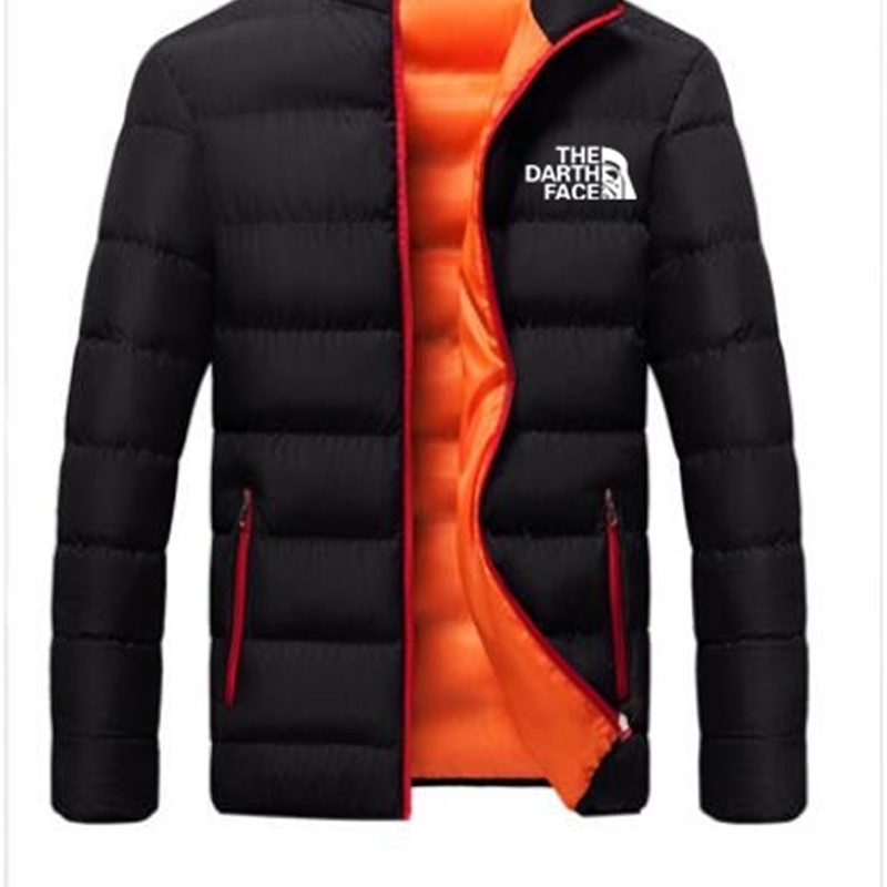 Fall and winter down jacket for men casual stand collar thickened parka portable coat windproof down jacket 5XL 201123