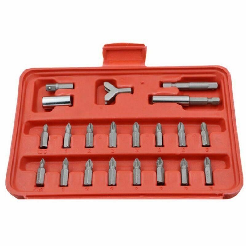 2025 new 100 Pcs Security Screwdriver Bit Set Torx Star Pozi Hex Tamper Proof Bolts QCGJ0199325963435900 Free shipping