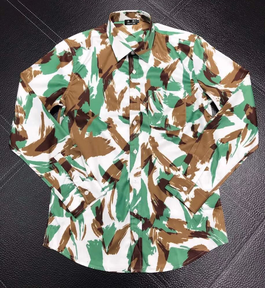 100% Cotton Contrast Stitching Slim-fit Men's Long-sleeved Shirt| 219109621 Pnhb, Green
100% Cotton Contrast Stitching Slim-fit Men's Long-sleeved Shirt| 219109621 Pnhb, Green