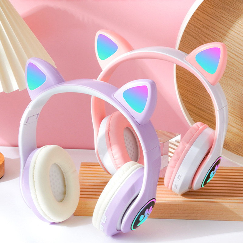 1PC Wireless Earphones for PC Xiaomi Smartphone Head-mounted Bluetooth Headphones Cute Luminous Kawaii Cat Ears and Claw Cool Wireless Headset, Black
1PC Wireless Earphones for PC Xiaomi Smartphone Head-mounted Bluetooth Headphones Cute Luminous Kawaii Cat Ears and Claw Cool Wireless Headset, Black