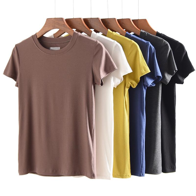 Summer Basic Solid T-shirt Women Casual Cotton O Neck Short Sleeve Tee-Shirts Female Tops Women 2020 New Fashion -2XL, Black
Summer Basic Solid T-shirt Women Casual Cotton O Neck Short Sleeve Tee-Shirts Female Tops Women 2020 New Fashion -2XL, Black