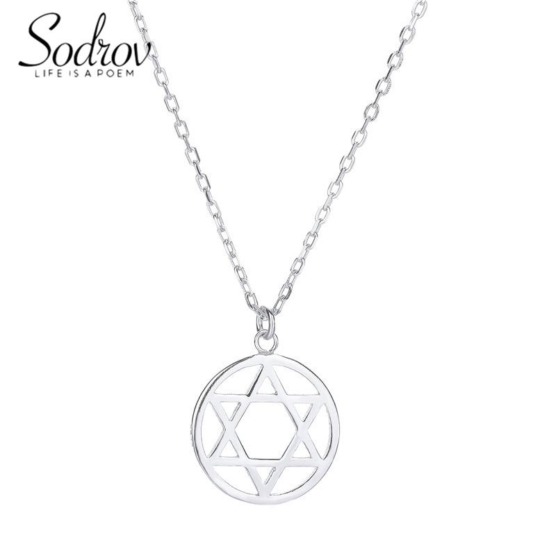 Sodrov 925 Sterling Silver Necklace Pendant For Women Classic Six Pointed Star Necklace High Quality Silver 925 Jewelry Pendant
Sodrov 925 Sterling Silver Necklace Pendant For Women Classic Six Pointed Star Necklace High Quality Silver 925 Jewelry Pendant