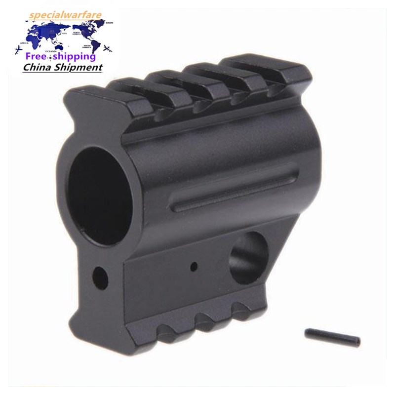 Funpowerland Slant Regular Profile Picatinny Rails Gas Block Barrel Mount 0.75, Black
Funpowerland Slant Regular Profile Picatinny Rails Gas Block Barrel Mount 0.75, Black