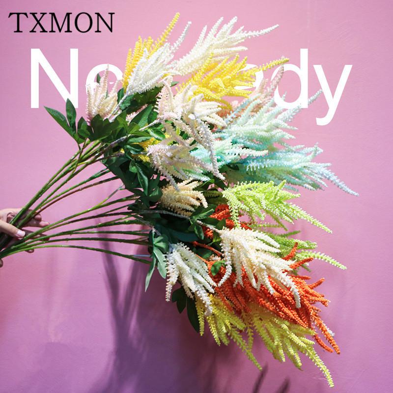 TXMON 96CM 3 heads of embroidered artificial simulation flowers home soft dresses wedding hall decorated simulation fake flowers, Blue
TXMON 96CM 3 heads of embroidered artificial simulation flowers home soft dresses wedding hall decorated simulation fake flowers, Blue