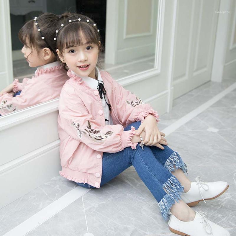 2020 New Spring Autumn Girls Windbreaker Coat Baby Kids Flower Embroidery Outwear Baby Kids Coats Jacket Clothing1, Pink
2020 New Spring Autumn Girls Windbreaker Coat Baby Kids Flower Embroidery Outwear Baby Kids Coats Jacket Clothing1, Pink