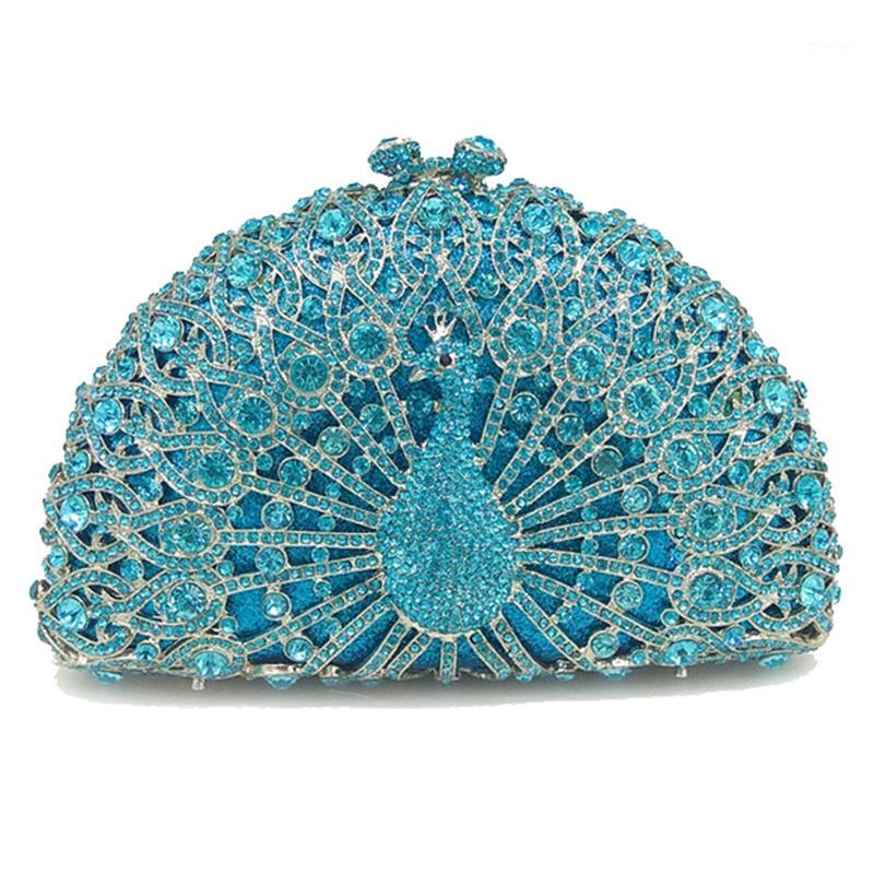24 Colors Luxury Peacock Shape Sky Blue Crystal Rhinestone Evening Bags Clutch Women Party Purse Fashion Silver Metal Handbags1
24 Colors Luxury Peacock Shape Sky Blue Crystal Rhinestone Evening Bags Clutch Women Party Purse Fashion Silver Metal Handbags1