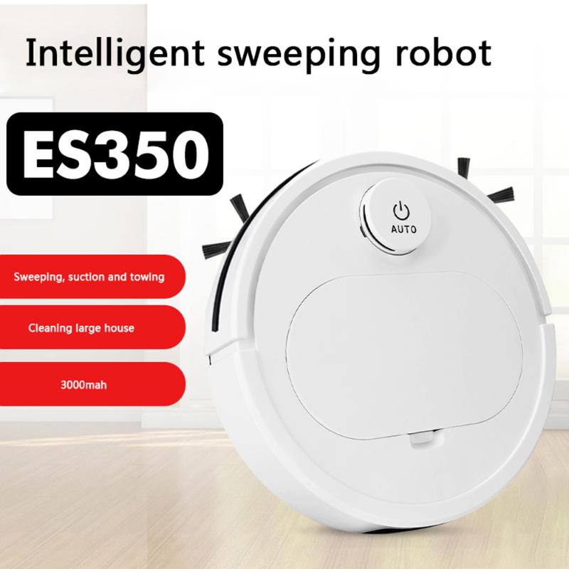 ES350 Rechargeable Home 3 in 1 Robot Vacuum Cleaner Household Convenient Dirt Dust Hair Automatic Sweepin Mop Machine
ES350 Rechargeable Home 3 in 1 Robot Vacuum Cleaner Household Convenient Dirt Dust Hair Automatic Sweepin Mop Machine
