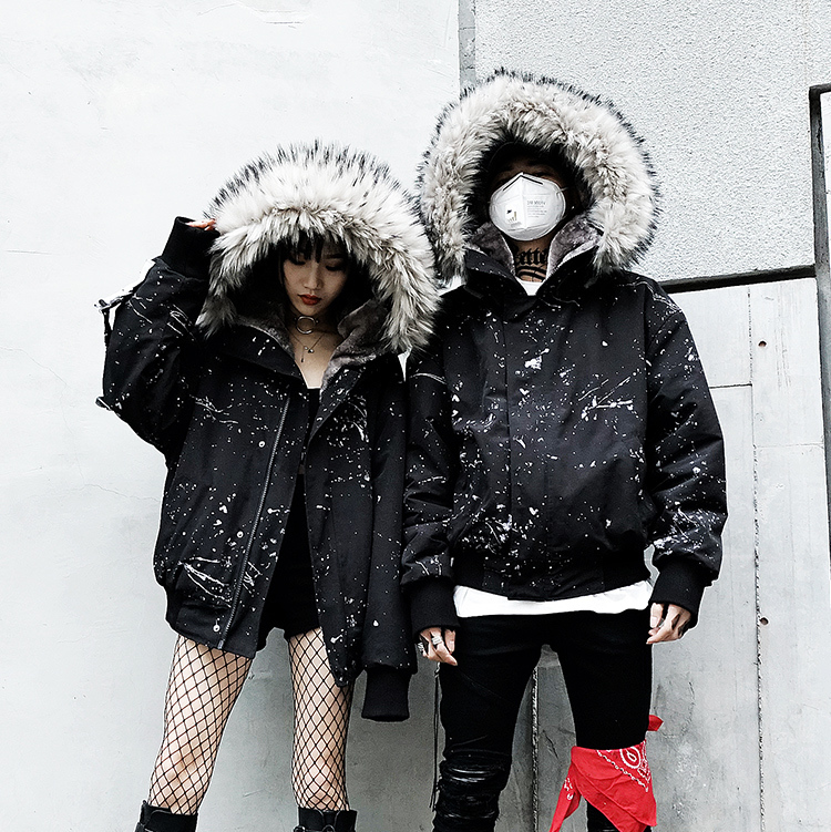 New Winter Coat Men Fur Coat Oversize Men Hoody Long Sleeve Fur Jacket 201027