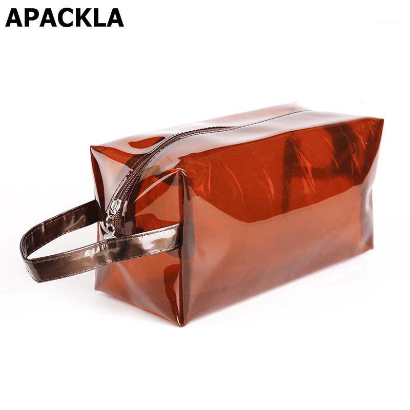 Waterproof PVC Cosmetic Bags Women Transparent Make up Bag Large Capacity Clutch for wash Bath Vanity Case Beauty Organizer1, Black
Waterproof PVC Cosmetic Bags Women Transparent Make up Bag Large Capacity Clutch for wash Bath Vanity Case Beauty Organizer1, Black