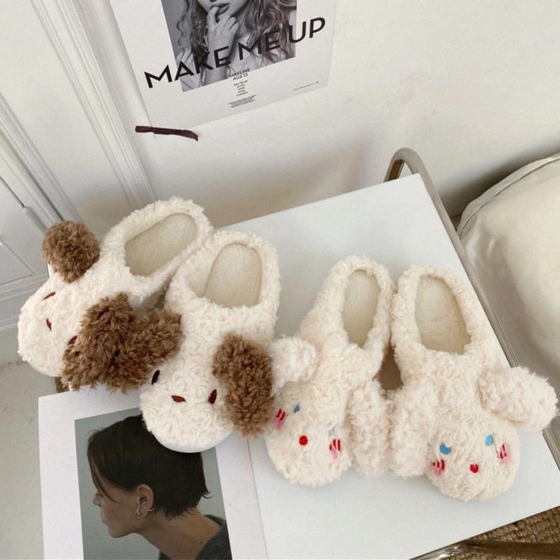 Women's Warm Slippers Furry Cute Rabbit Home Indoor Slippers Female Soft Comfortable Shoes Woman Bedroom Casual Cotton 2020 #xu43, White
Women's Warm Slippers Furry Cute Rabbit Home Indoor Slippers Female Soft Comfortable Shoes Woman Bedroom Casual Cotton 2020 #xu43, White