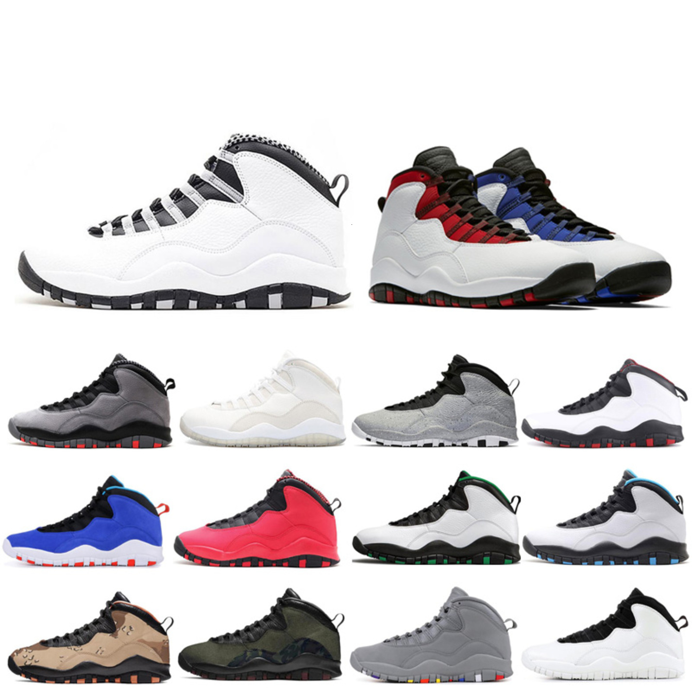10 10s Woodland Camo Desert Camo Basketball Shoes fusion red grey infrared Im back new Mens Trainer athletic Sports Sneaker, Box fees etc
10 10s Woodland Camo Desert Camo Basketball Shoes fusion red grey infrared Im back new Mens Trainer athletic Sports Sneaker, Box fees etc