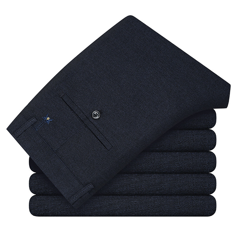 2020 New Autumn brushed fabric Stretch casual male-fashion businessmen' slacks straight pants Men' designer clothes, Navy blue
2020 New Autumn brushed fabric Stretch casual male-fashion businessmen' slacks straight pants Men' designer clothes, Navy blue