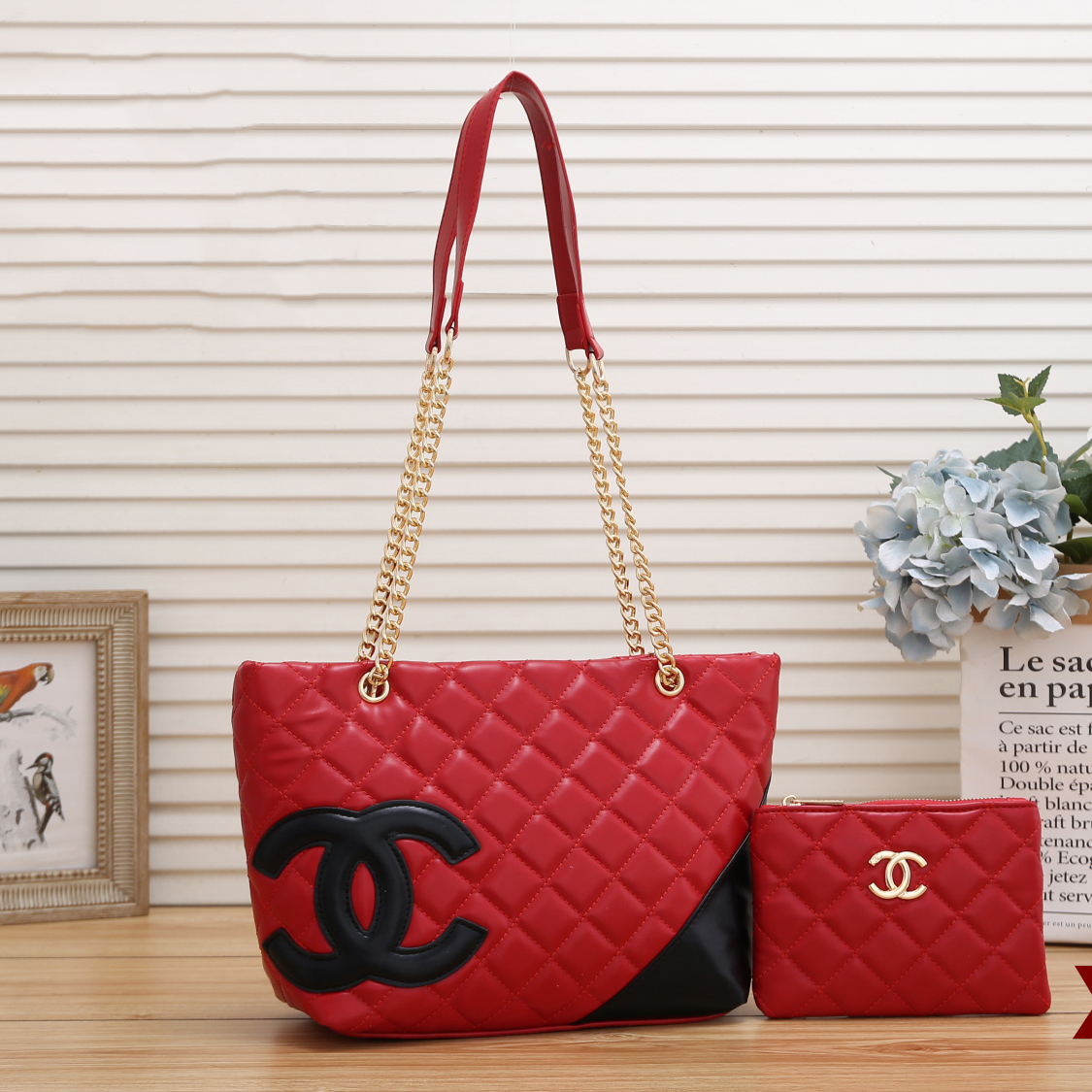 Chanel women shoulder tote chain bags handbags designer tote bag luxury fashion purses pu leather high quality large capacity 5 color choose, White
Chanel women shoulder tote chain bags handbags designer tote bag luxury fashion purses pu leather high quality large capacity 5 color choose, White