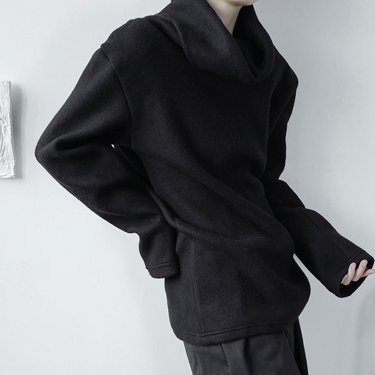 Autumn 2021 Male New Winter Thin Collar Bottom Long Sleeve Sweatshirt Youth XABW, Black
Autumn 2021 Male New Winter Thin Collar Bottom Long Sleeve Sweatshirt Youth XABW, Black