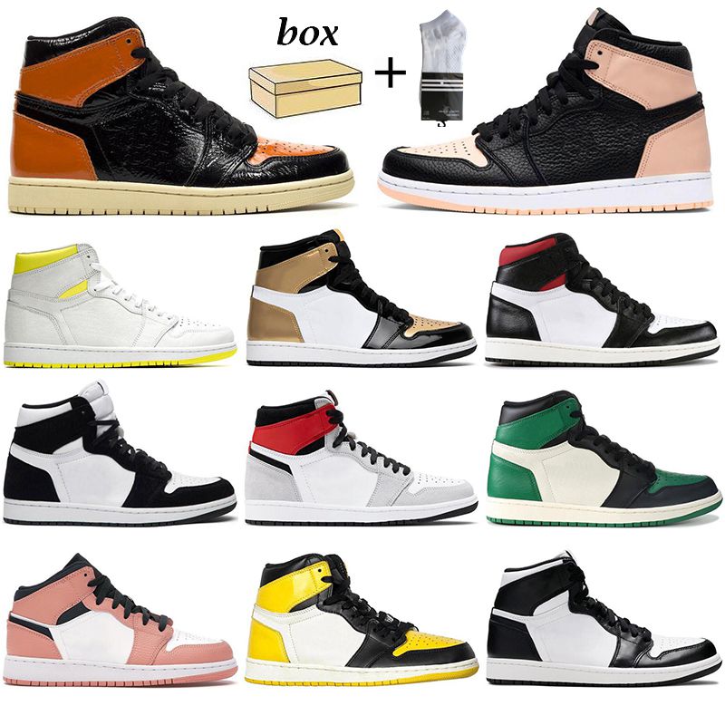 Arrival Jumpman 1s Basketball Shoes High Dark Mocha Mid Milan Black White Gold Bloodine womens Mens Trainers sports sneakers with box
Arrival Jumpman 1s Basketball Shoes High Dark Mocha Mid Milan Black White Gold Bloodine womens Mens Trainers sports sneakers with box