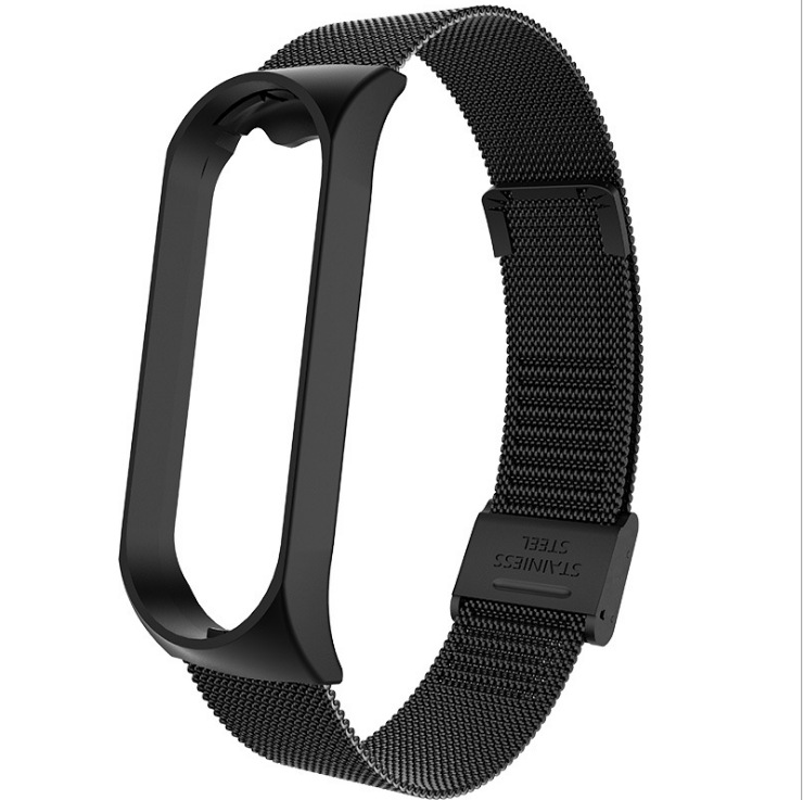 ese For Xiaomi 3 Wrist Metal Bracelet Stainless Steel MIband for Mi Band 4 Strap Wristbands 13 Colors free shipping