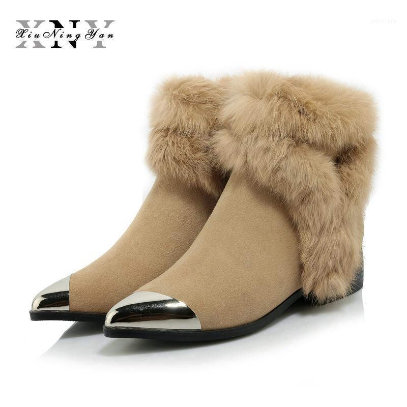 Boots Xiuningyan Snow Warm Fur Winter Designer Metal Pointed Toe Ankle Easy Walking Square Heel Ladies Shoes Woman1, Black
Boots Xiuningyan Snow Warm Fur Winter Designer Metal Pointed Toe Ankle Easy Walking Square Heel Ladies Shoes Woman1, Black