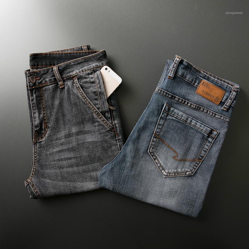 Fashion Brand Anti-theft Zipper Stretch Men Jeans Luxury Smart Men's Denim Trousers Slim Straight Blue Gray Mens
Fashion Brand Anti-theft Zipper Stretch Men Jeans Luxury Smart Men's Denim Trousers Slim Straight Blue Gray Mens