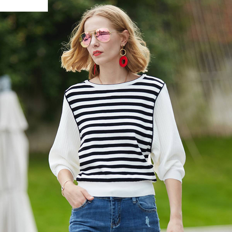 2020 New Spring for Women Outfit Stripes White Elegant Women' Bat Single Male Sweatpost Smooth Shirt, Stripe
2020 New Spring for Women Outfit Stripes White Elegant Women' Bat Single Male Sweatpost Smooth Shirt, Stripe