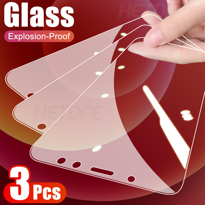 3Pcs Protective Glass For Samsung Galaxy J4 J6 A6 A8 Plus 2018 Screen Protector J2 J8 A5 A7 A9 2018 A01 A31 A51 A71 Safety Glass
3Pcs Protective Glass For Samsung Galaxy J4 J6 A6 A8 Plus 2018 Screen Protector J2 J8 A5 A7 A9 2018 A01 A31 A51 A71 Safety Glass