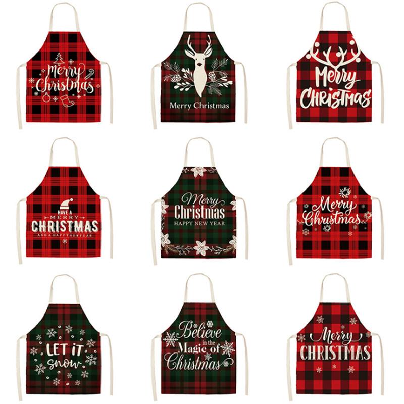Christmas Style Apron Home Kitchen Stain Resistant Sleeveless Linen Apron 2021 New Year Christmas Gift
Christmas Style Apron Home Kitchen Stain Resistant Sleeveless Linen Apron 2021 New Year Christmas Gift