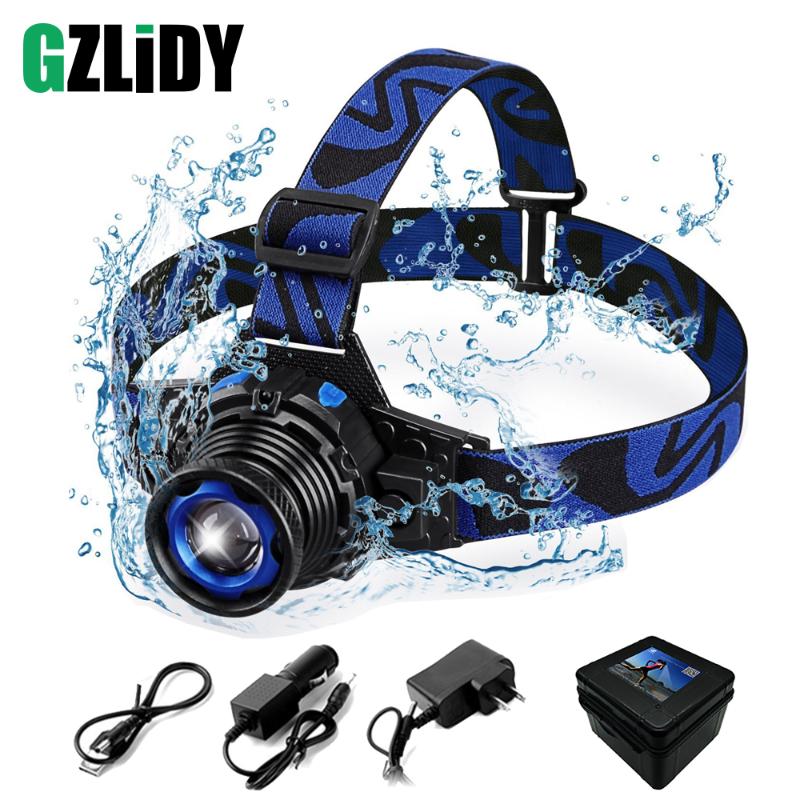 Waterproof LED headlamp rechargeable headlight Q5 LED Rotary zoom 3 modes head lamp Built-in lithium battery + charger + USB
Waterproof LED headlamp rechargeable headlight Q5 LED Rotary zoom 3 modes head lamp Built-in lithium battery + charger + USB