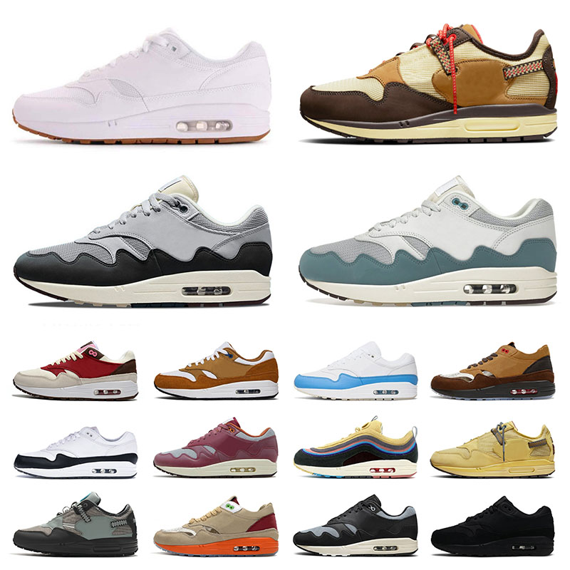 Designer Patta Waves 1 87 Running Shoes High Quality Trainers Baroque Brown Kiss Of Death Sean Wotherspoon Unc Triple Black Mens Womens Sports Sneakers, B12 white gum 36-45
Designer Patta Waves 1 87 Running Shoes High Quality Trainers Baroque Brown Kiss Of Death Sean Wotherspoon Unc Triple Black Mens Womens Sports Sneakers, B12 white gum 36-45