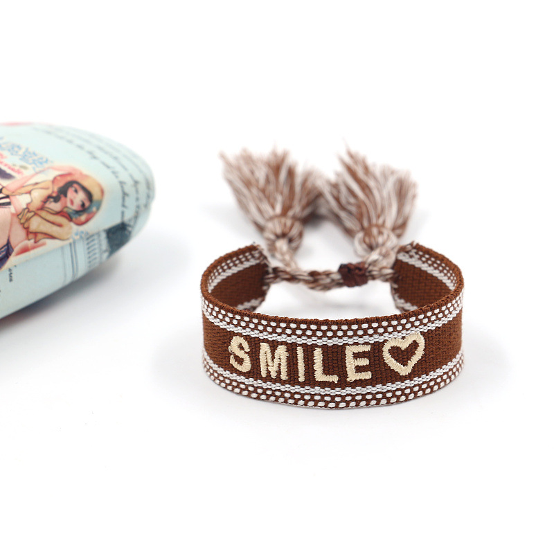 Love Friendship Bracelet for Women Men Summer Vintage Rope Ethnic Handmade Weave Braided Bangle Embroidery Letters Tassel Bracelets Jewelry
Love Friendship Bracelet for Women Men Summer Vintage Rope Ethnic Handmade Weave Braided Bangle Embroidery Letters Tassel Bracelets Jewelry