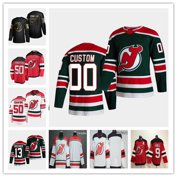 2021 New Jersey Devils Reverse Retro Jersey Corey Crawford Alexander Holtz Dawson Mercer Shakir Mukhamadullin Andreas Johnsson Ryan Murray, Men white
2021 New Jersey Devils Reverse Retro Jersey Corey Crawford Alexander Holtz Dawson Mercer Shakir Mukhamadullin Andreas Johnsson Ryan Murray, Men white