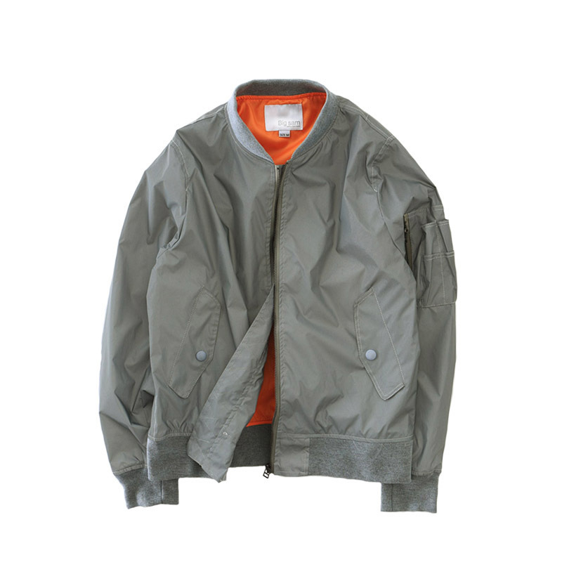 sam Classic big spring and fall 3m reflective pilot young men's jacket bomber baseball outerwear HAEE, Silver coin
sam Classic big spring and fall 3m reflective pilot young men's jacket bomber baseball outerwear HAEE, Silver coin