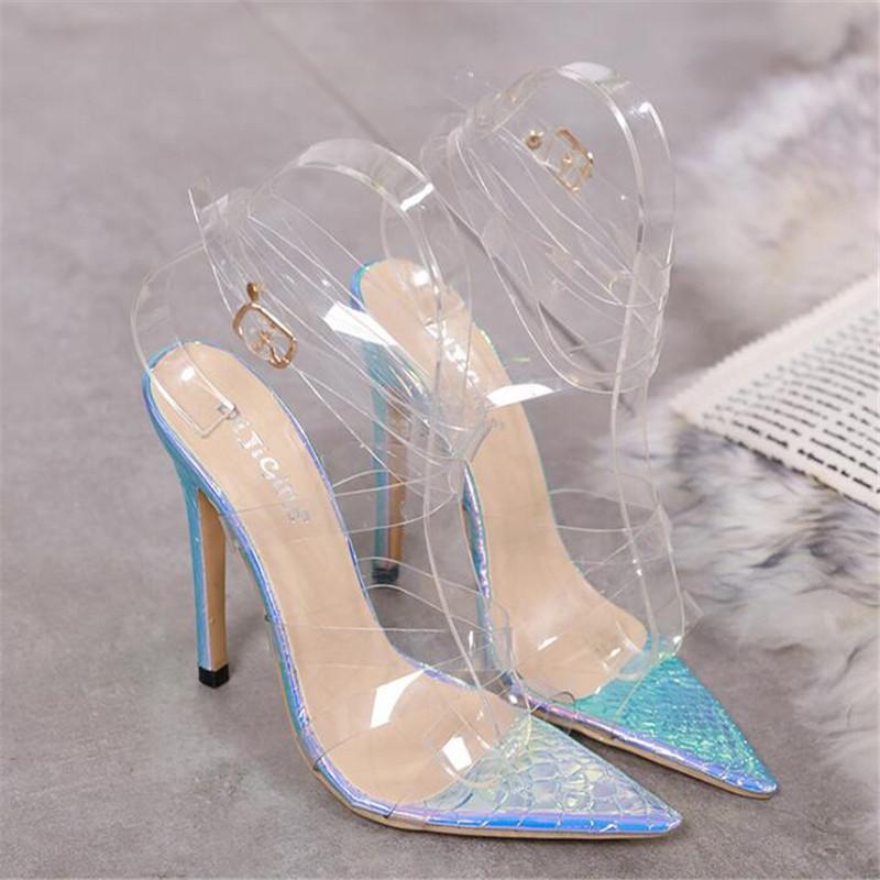 women sandals PVC Buckle Strap 12cm Thin Heels High heels Pointed Toe Shallow women shoes sandalias mujer 2020 size 35-42 blue, Beige
women sandals PVC Buckle Strap 12cm Thin Heels High heels Pointed Toe Shallow women shoes sandalias mujer 2020 size 35-42 blue, Beige